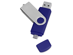 USB/micro USB-флешка на 16 Гб «Квебек OTG» USB/micro USB-флешка на 16 Гб «Квебек OTG»
